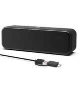 Usb Computer Speakers For Desktop Pc Laptop, Wired, Plug-In, External Sp... - $21.99