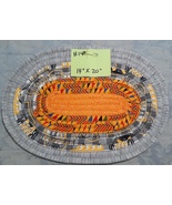 Handcrafted Jelly Roll Table Mat/Rug - $20.00