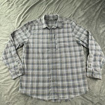 Free Country Men’s Shirt Size L Plaid Long Sleeve - $15.99