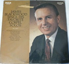 James Blackwood: Sings His Favorite Gospel Solos Rca 12&quot; Lp 33 Rpm - £2.36 GBP