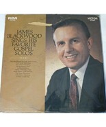 JAMES BLACKWOOD: sings his favorite gospel solos RCA 12&quot; LP 33 RPM - £2.30 GBP