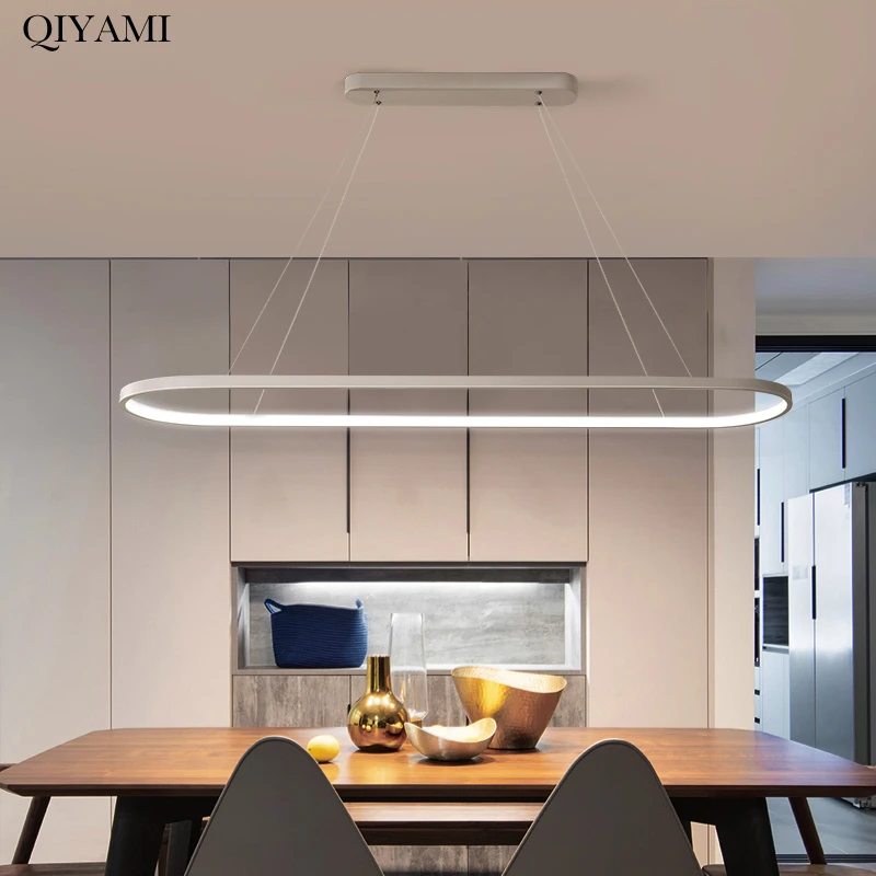 Modern Led Pendant Lights For Living Dining Room With App Phone Control ... - $95.46+