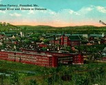 Vtg Cartolina 1915 Hannibal Missouri Mississippi Fiume &amp; Illinois IN Dis... - $6.72