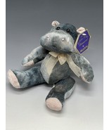 Vtg 1999 Kellytoy Jewel Tone Treasures Hippo Beanie w/ Tag - $23.01 CAD