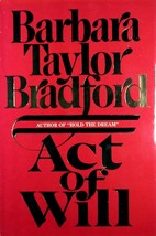 Act of Will by Barbara Taylor Bradford / 1986 Hardcover 1st Edition - £1.82 GBP
