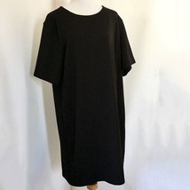 Old Navy Black Short Sleeve Shift Dress Sz XXL - $16.83