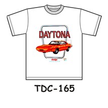 Daytona muscle car by Dodge on a new white XXXL tee shirt w/tags  - $24.00