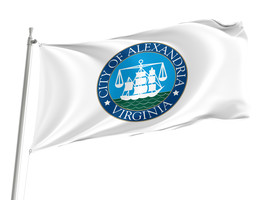 Flag of Alexandria Virginia ,Unique Design Print , Size -3x5 Ft / 90x150 cm - $29.80