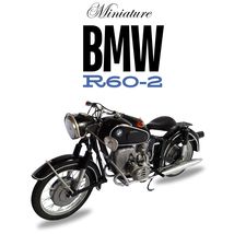 The Art of Miniature MotorBMW R60/2 Classic Vintage Model Made from Scratch - £180.27 GBP