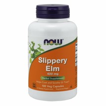 NOW Supplements, Slippery Elm (Ulmus rubra) 400 mg, Herbal Supplement, 100 Ve... - £10.28 GBP