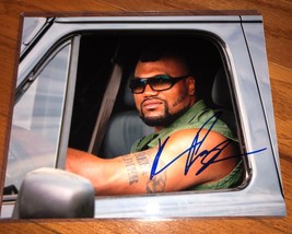 Hand Signed 8 x 10 Rampage Jackson playing MR T in the A team movie  - £38.78 GBP
