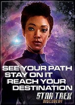 Star Trek Discovery Michael See Your Path Stay On It Fridge Magnet NEW UNUSED - £3.18 GBP