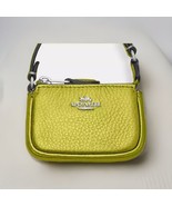 Coach Mini Nolita Bag Charm Citron metallic - $99.95