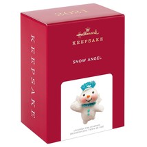 2021 Hallmark Keepsake Christmas Ornament, Snow Angel NIB NEW IN BOX - £10.27 GBP