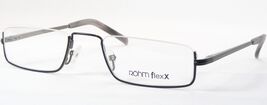 Röhm Flexx 7526 169 Schwarz/Grau Selten Brille Brillengestell Rohm 51-22-145mm - $56.28