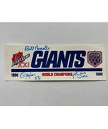 Bill Parcells, Lawrence Taylor &amp; Phil Simms Autographed New York Giants ... - €42,89 EUR