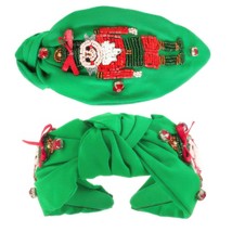   Christmas Nutcracker Top Knot Headband - $35.95