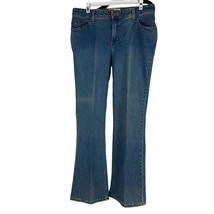 Signature by Levi&#39;s Women&#39;s At Waist Bootcut Denim Jeans Size 14 Short - £15.07 GBP