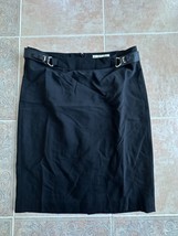 Michael Kors Black wool spandex blend  Skirt Size 6 - £72.45 GBP