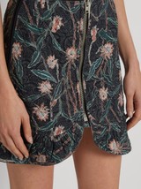 Isabel Marant Prickly Floral Printed Vintage Quilt Cotton Short Mini Skirt M 38 - £140.85 GBP