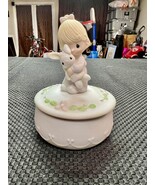 Jonathan &amp; David 1982 Jesus Loves Me Trinket Dish. Precious Moments - $27.72