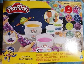 Play Doh Slime Cosmic Mix N’ Squish 3 Smiles + 9 Mix Ins - £10.89 GBP
