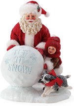 Department 56 Sports and Leisure Santa Let It Snow Figurine - $98.99