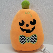 2016 Animal Adventure Orange Pumpkin Bowtie Halloween Plush Cute Jack-o-... - $12.86