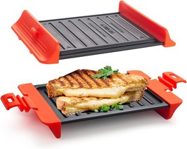 Maconee Microwave Sandwich maker | Microwave Grill Cheese Maker | Microwave Cris - £49.55 GBP