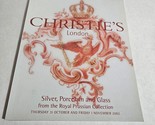 Christie&#39;s Silver, Porcelain and Glass from the Royal Prussian Collectio... - $49.98