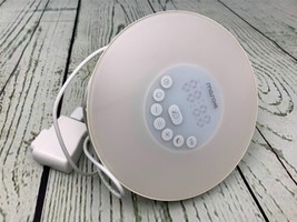 Alarm Clock Wake Up Light with 6 Nature Sounds FM Radio Color Sun Light - £38.20 GBP