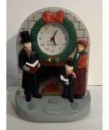 Vtg Musical Christmas Carol Clock Lights Sound Soundesign English Spanis... - $45.16 CAD