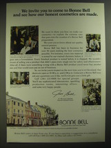 1974 Bonne Bell Cosmetics Ad - We invite you to come to Bonne Bell and see how  - $18.49
