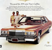 Cadillac DeVille And Fleetwood Brougham 1979 Advertisement Automobilia DWKK14 - £32.16 GBP