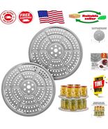 Versatile Canning Racks - 2-Pack Compatible with Presto and All American - $39.86 CAD