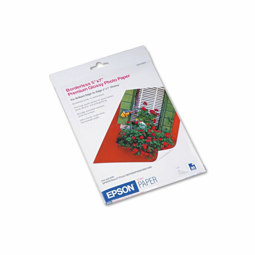 Epson Premium Glossy Photo Paper 20pc - 5x7in - $28.45