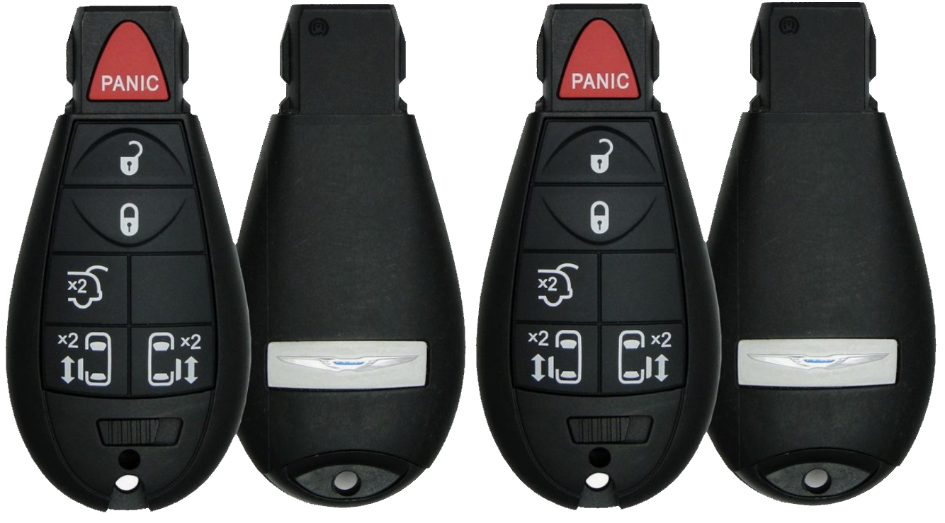 X2 NEW Fobik Key For Chrysler Town & Country 2008 - 2017 6 Buttons IYZ-C01C - $42.06