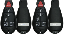 X2 NEW Fobik Key For Chrysler Town &amp; Country 2008 - 2017 6 Buttons IYZ-C01C - £32.90 GBP