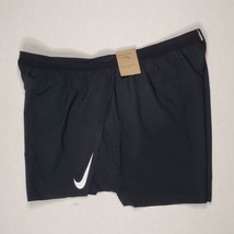 Nike Dry-Fit AVD 4&quot; Flyvent Mens Size XXL Running Racing Shorts Black CJ... - £55.93 GBP