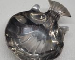 Vintage RWP Armetale Wilton Co. Metal Clamshell Seashell Fish Shaped Dish - $16.08