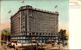 Udb POSTCARD- The Rose Building, Greetings From Cleveland, Ohio BK61 - £4.26 GBP