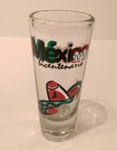 Mexico Bicentario 2010 Sombrero 4&quot; Collectible Shot Glass - $9.41