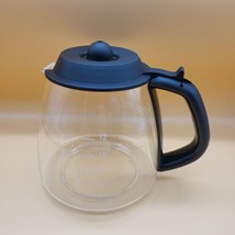 Medelco 12 Cup Carafe Coffee Pot Cafe Brew Collection Universal GL312 Bl... - $11.98