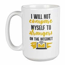 Make Your Mark Design Strangers on Internet Self Care &amp; Feminist Quote Coffee &amp;  - £19.45 GBP