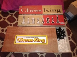 Vintage 1960s Transogram No.1211  CHESS KING  Made in U.S.A. - $29.69