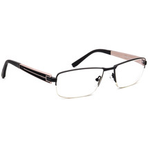 Morel Eyeglasses OGA 7417O NN060 Black/Pink Half Rim Metal France 56[]17 145 - £157.26 GBP