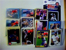 Lot of (12) Complete Chicago Cubs Baseball Team Sets-1983 to 2012 - £16.98 GBP