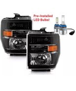 COACHMEN CONCORD 2009 2010 2011 2012 BLACK LED HEADLIGHTS HEAD LIGHTS LA... - $386.10