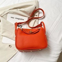 Handbag For Women Lychee Pattern Small Tote Bags 2022 Fashion Brand Shoulder Cro - £46.25 GBP