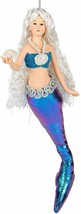 Dept 56 Mermaid 6007338 Iridescent Tail Ornament Blue Purple 7&quot; H - £15.03 GBP